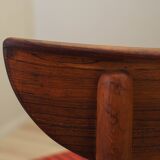 Set of six rosewood chairs, Danish design, 1970s, manufacturer: Skovby Møbe