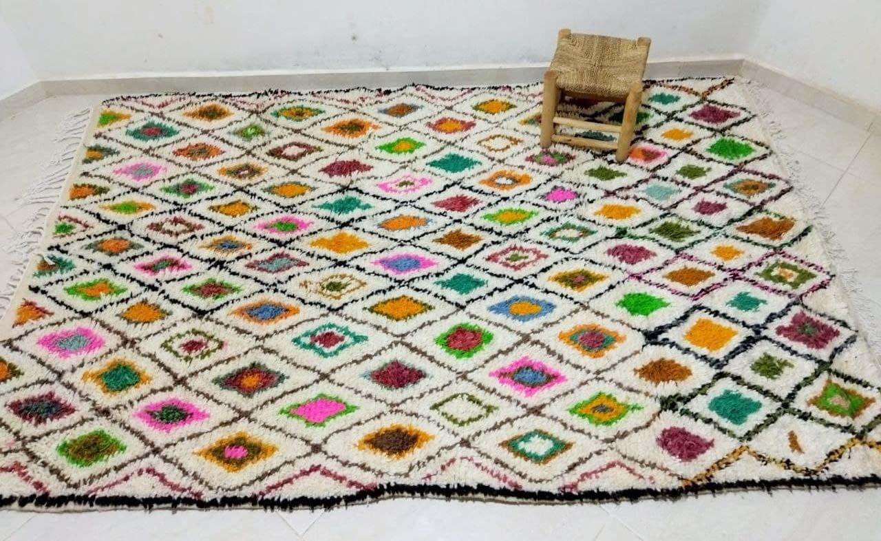 Moroccan berber carpet 246x160cm