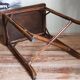 Table-desserte d'appoint en rotin ancienne