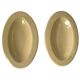 Set of 2 ceramic dishes from Boch La Louvière, Goupy model