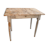 Ancien bureau bois patiné