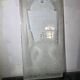 Art Deco engraved glass door panel 1930