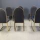 Vintage brass dining chairs by Belgochrom, 1970s