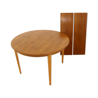 Table de salle à manger scandinave en teck, Suède, 1960