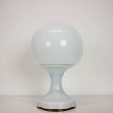 All Glass Table Lamp by Valasske Mezirici, 1960s, Czechoslovakia