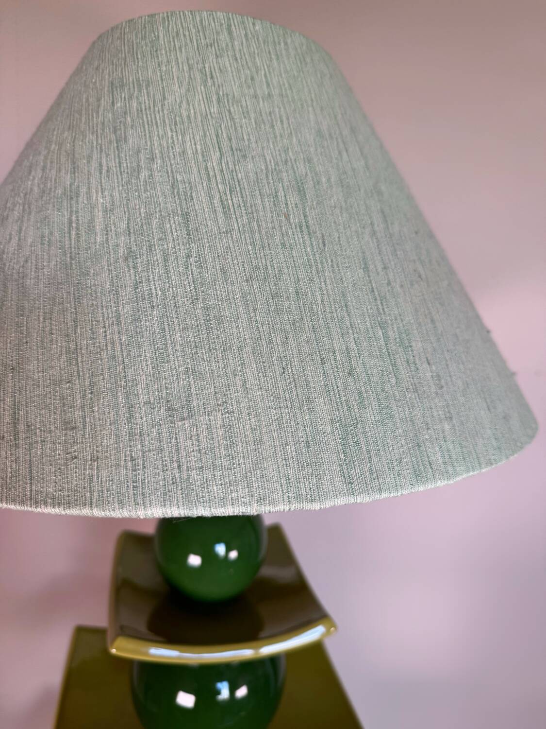 Large ceramic lamp from Albret from the 90s