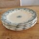 Service de 5 assiettes vintage en Terre de Fer