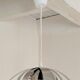 Suspension Fleur de Lumière stainless steel design Jocelyne Trocmé