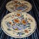 Tableware set, rooster with peonies or dolphin, Gien 1940