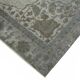 Overdyed Wool Vintage Handmade Carved Rug 169 cm x 288 cm