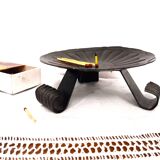 Wrought iron table candlestick