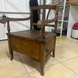Fauteuil ancien + WC Epoque L XIV