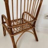 Child rattan armchair