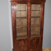 Louis Philippe Library in Mahogany 19th Century