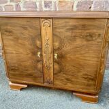 Buffet Art Deco walnut 1950