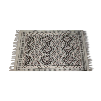 Berber carpet in new wool 196x125cm