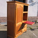 Writing desk, bookcase