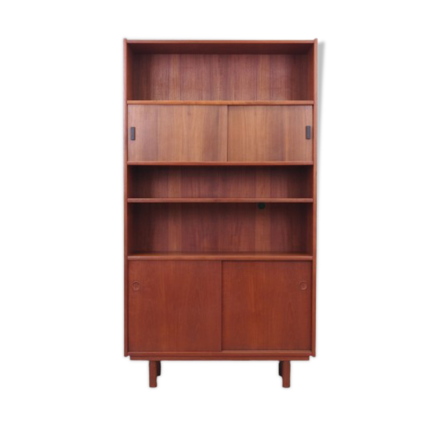 Teak bookcase, Danish design, 1970s, production: Denmark