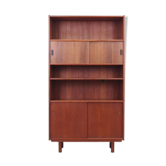 Teak bookcase, Danish design, 1970s, production: Denmark