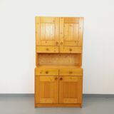 Charlotte Perriand Les Arcs vintage pine storage unit from the 60s 70s