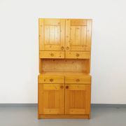 Charlotte Perriand Les Arcs vintage pine storage unit from the 60s 70s