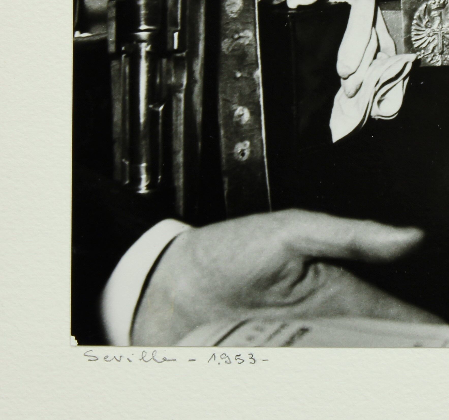 Gelatin silver print Seville 1953 by Jean Dieuzaide 1953