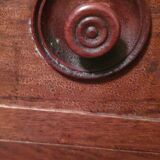 Low solid wood buffet