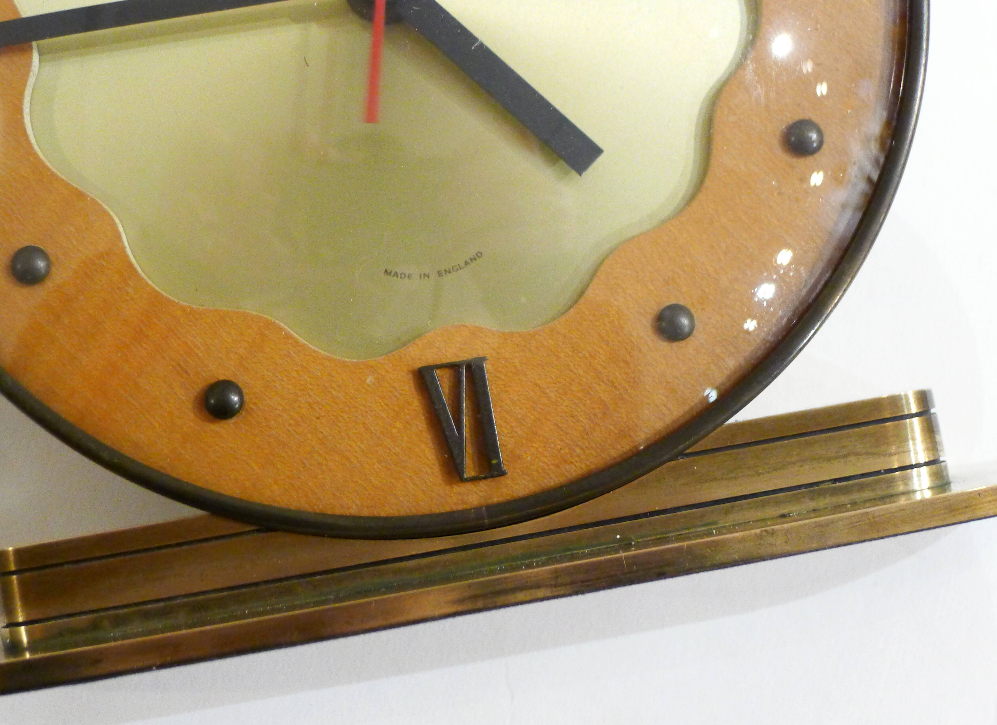 Belle horloge de navire classique, Smiths Empire - Laiton