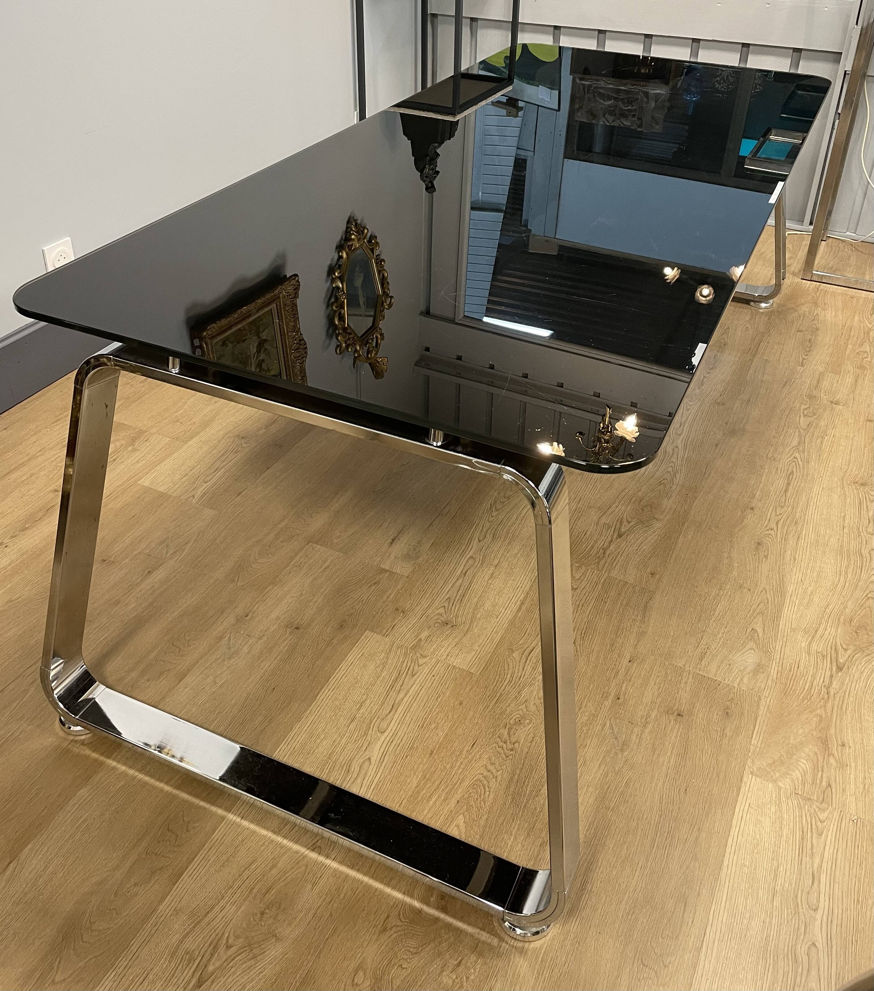 large desk from the 70s