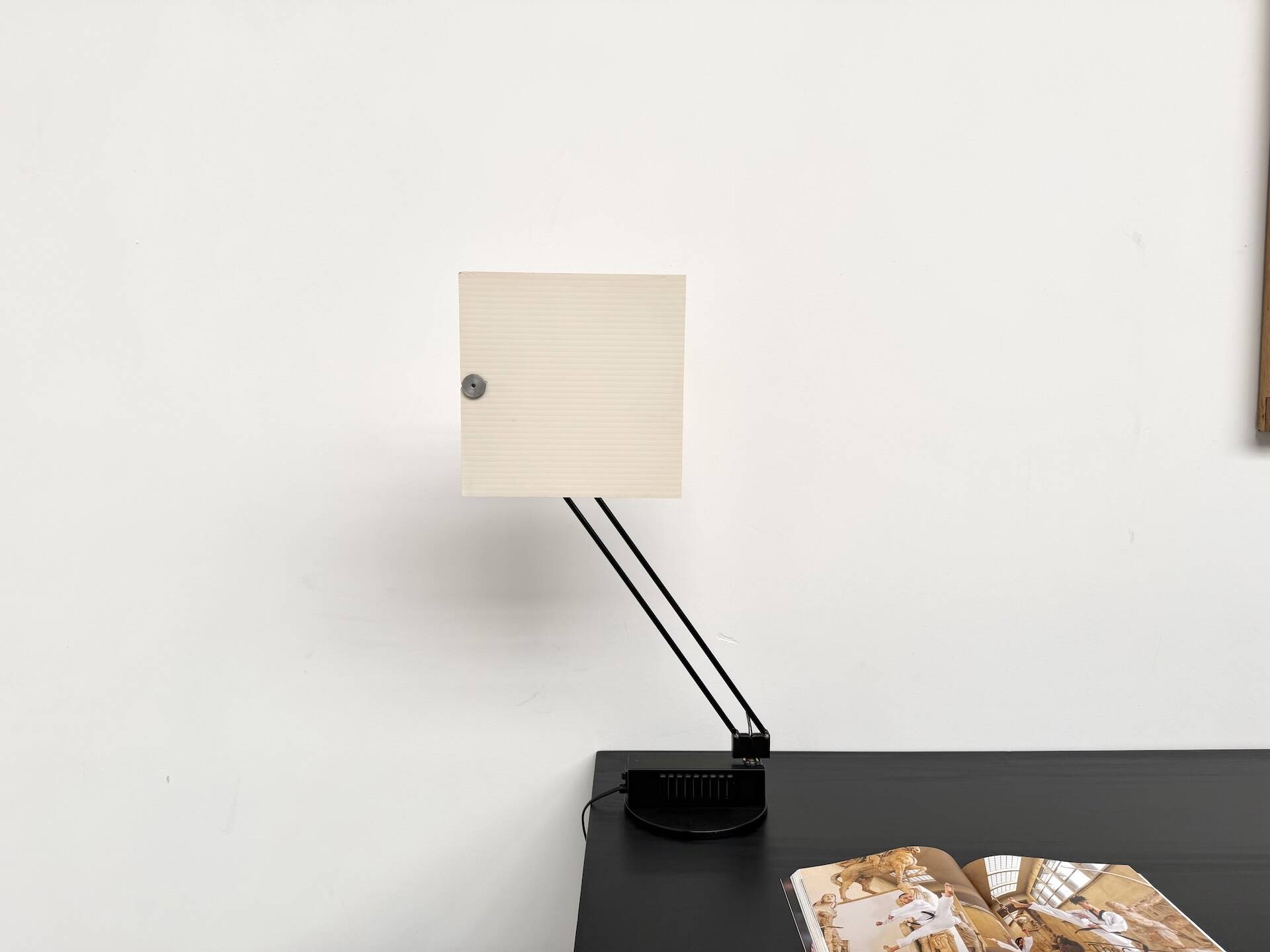 Rare desk/table lamp "WO" by Sacha Ketoff - Aluminor Edition, circ