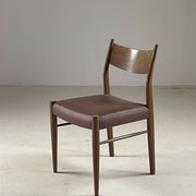 Chaise vintage de style scandinave, années 1960