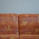 Danish Mid-Century Two-Seat Sofa in Oak, Reupholstered, by Tage Poulsen, 1960s