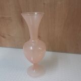 Pink vase type opaline