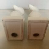Pair of zoomorphic bookends for children
