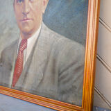 Portrait huile sur toile