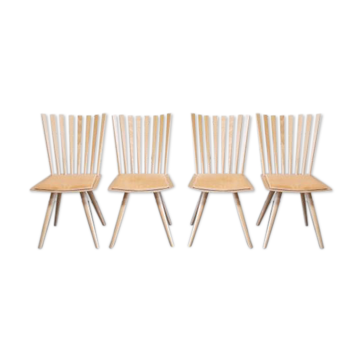 Lot de 4 chaises de salon mikado par Foersom & Hiort-Lorenzen pour Fredericia, 1999