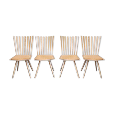 Lot de 4 chaises de salon mikado par Foersom & Hiort-Lorenzen pour Fredericia, 1999