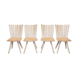 Lot de 4 chaises de salon mikado par Foersom & Hiort-Lorenzen pour Fredericia, 1999