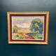 Original Swedish Oil On Canvas – “Landscape” By Ragnar Falk – Signed