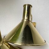Pair of Hovik Lys brass wall lights Jonas Hidle Denmark