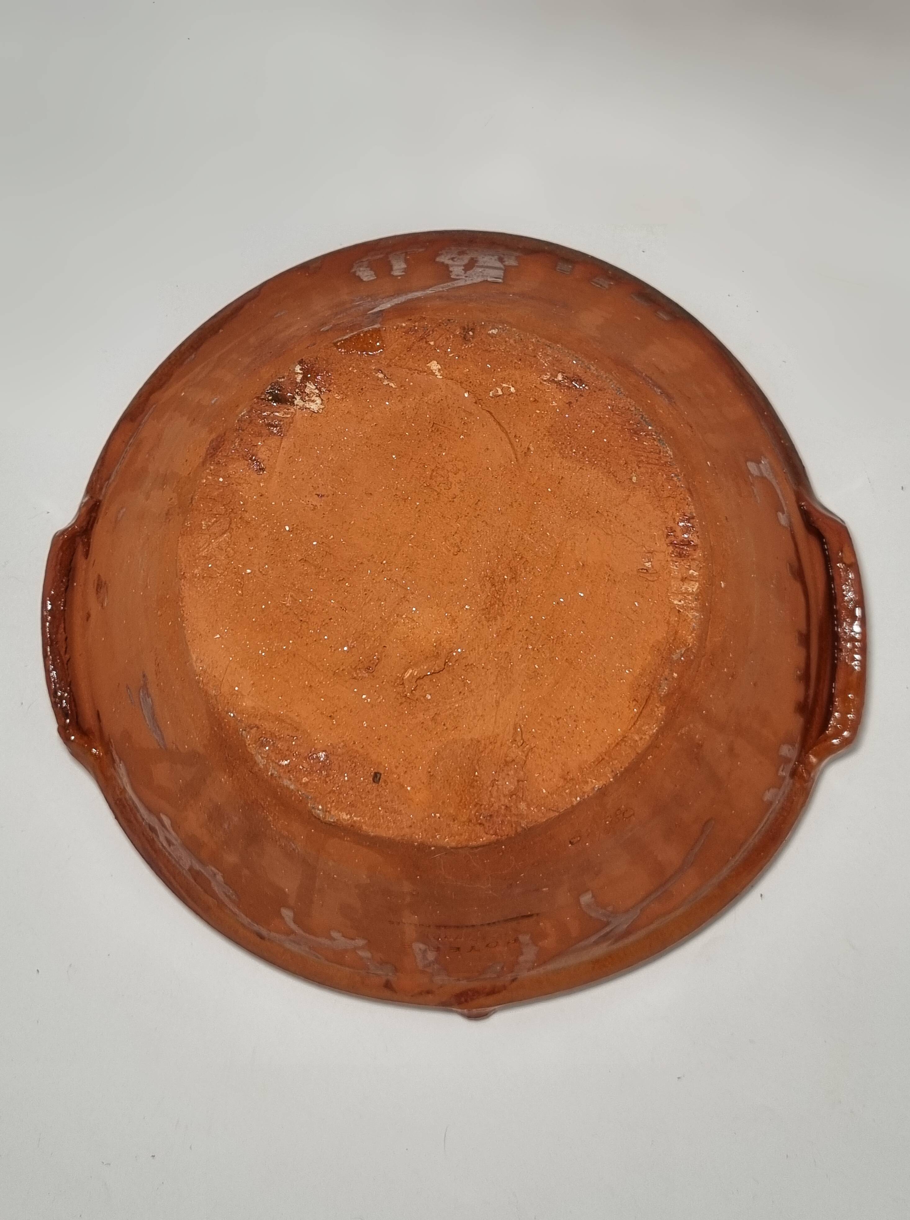 Terracotta salad bowl