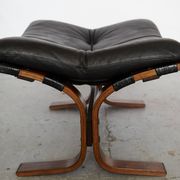 Chaise cantilever avec ottoman par Elsa & Nordahl Solheim pourRybo Rykken