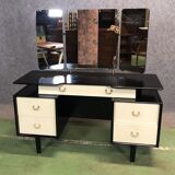 Hairdresser G Plan 70s - black and white patina