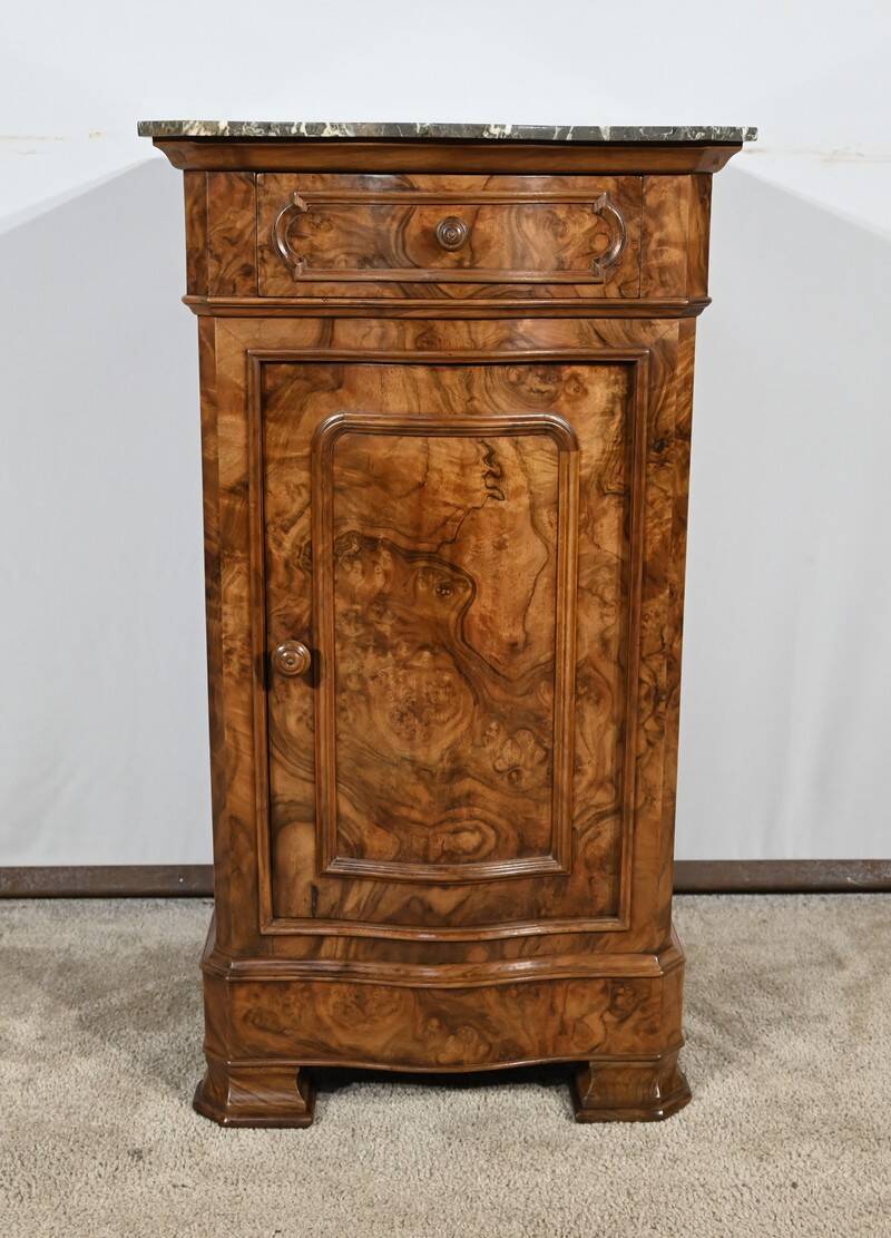 Small Walnut Bedside Cabinet – 1900