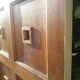 Door 200,6x93,7cm solid oak verso natural old