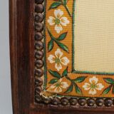 Walnut armchair, Louis XVI style, early nineteenth