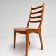 Set of Danish spindle chairs by JK Mobler, 1970s