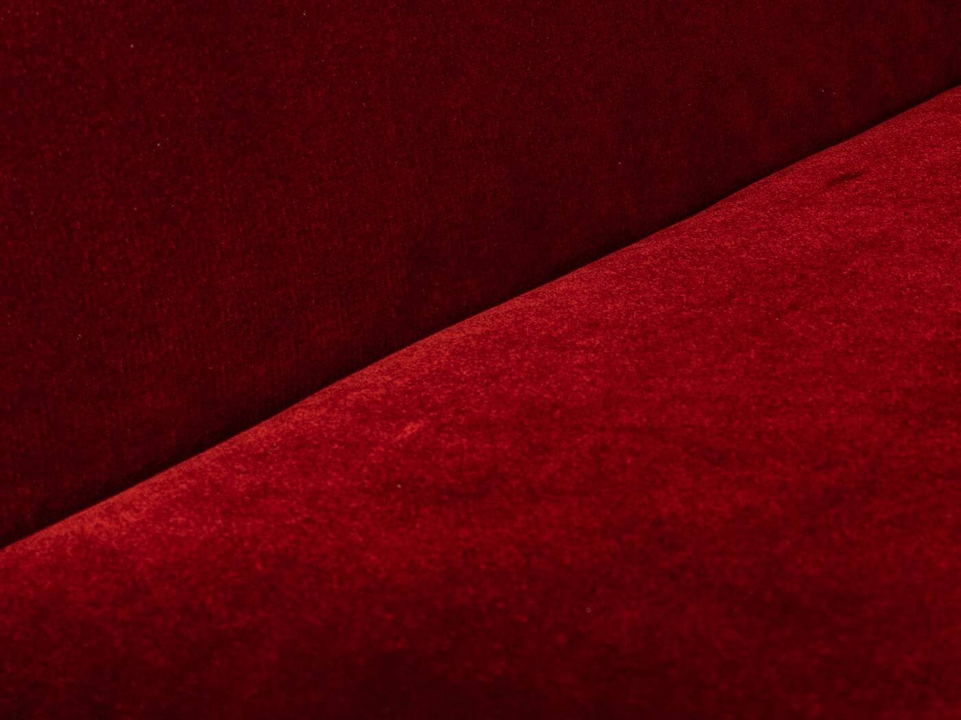 Striking velvet sofa from the 1980s