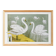 Poster “Wild Swan”, after an Art Nouveau lithograph from 1897