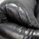 Sofa by Vico Magistretti, Cassina, Maralunga model. Italy, circa 1975. Navy blue leather